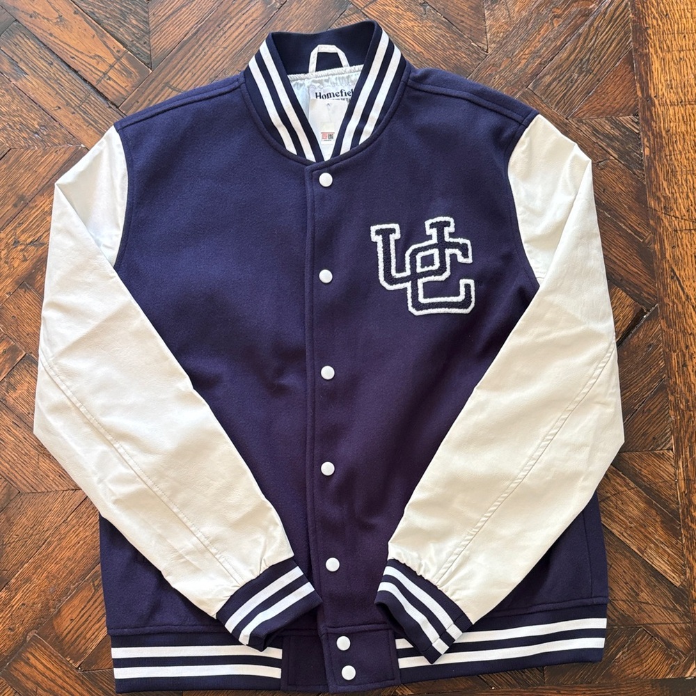 Homefield UConn Varsity Jacket men’s large with tags - see listing